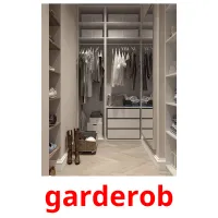 garderob cartões com imagens