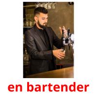 en bartender picture flashcards