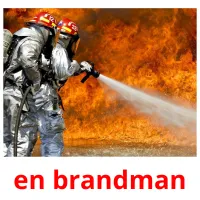 en brandman cartes flash