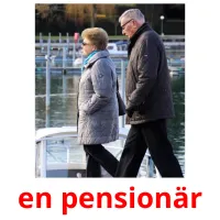 en pensionär cartes flash