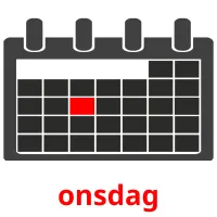 onsdag Tarjetas didacticas