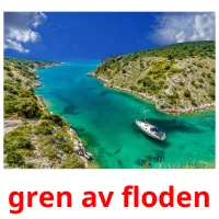 gren av floden flashcards illustrate