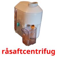 råsaftcentrifug picture flashcards