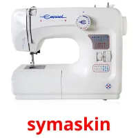 symaskin cartões com imagens