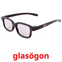 glasögon picture flashcards