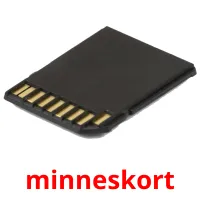 minneskort picture flashcards