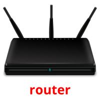 router flashcards illustrate