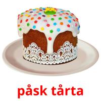 påsk tårta Tarjetas didacticas