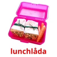 lunchlåda ansichtkaarten