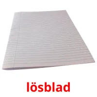 lösblad ansichtkaarten