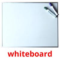 whiteboard cartões com imagens