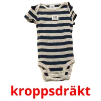 kroppsdräkt Tarjetas didacticas