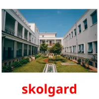 skolgard ansichtkaarten