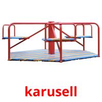 karusell card for translate