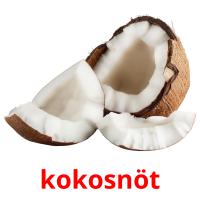 kokosnöt card for translate
