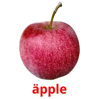 äpple Bildkarteikarten