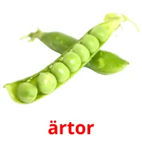 ärtor picture flashcards