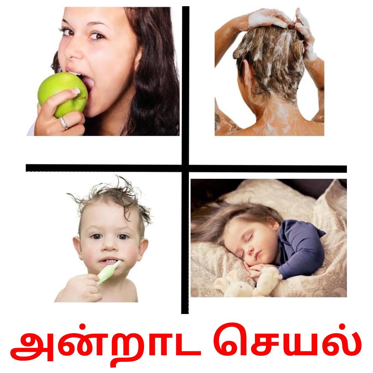 அன்றாட செயல் cartes flash