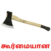 கூர்மையான Bildkarteikarten