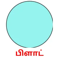 பிளாட் Bildkarteikarten