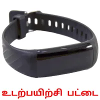 உடற்பயிற்சி  பட்டை picture flashcards