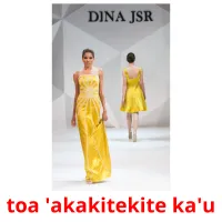 toa 'akakitekite ka'u kuvakortit
