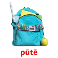 pūtē billedkort for børn med billeder