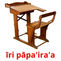 īri pāpa'ira'a billedkort for børn med billeder