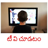 టీ వి చూడటం Bildkarteikarten