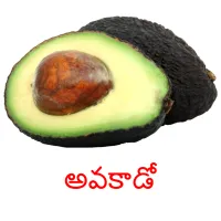 అవకాడో Bildkarteikarten