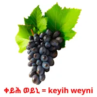 ቀይሕ ወይኒ = keyih weyni billedkort for børn med billeder