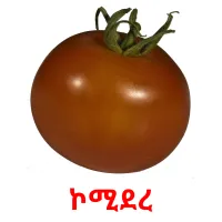 ኮሚደረ picture flashcards