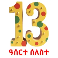 ዓሰርተ ሰለስተ Bildkarteikarten