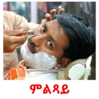 ምልጻይ picture flashcards