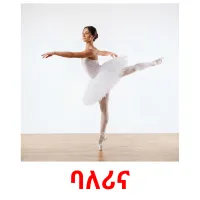 ባለሪና flashcards illustrate