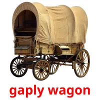 gaply wagon Bildkarten für Kinder