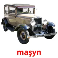 maşyn picture flashcards