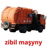 zibil maşyny Bildkarten für Kinder