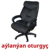 aýlanýan oturgyç Bildkarten für Kinder