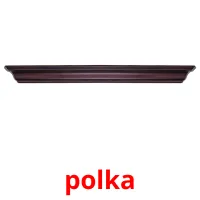 polka picture flashcards