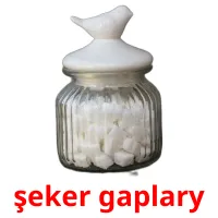şeker gaplary Tarjetas didacticas