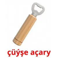 çüýşe açary billedkort for børn med billeder