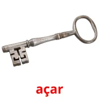 açar flashcards illustrate