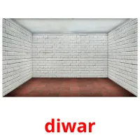 diwar flashcards illustrate