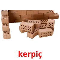 kerpiç flashcards illustrate