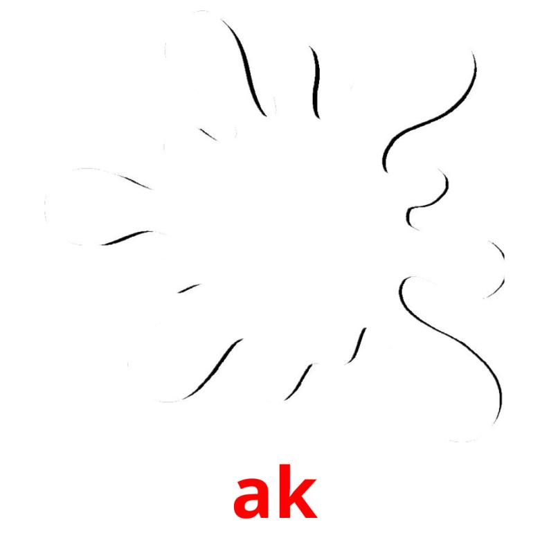 ak picture flashcards