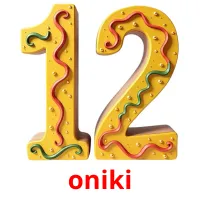 oniki bildekort
