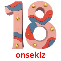 onsekiz bildekort