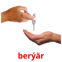 berýär picture flashcards