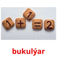 bukulýar picture flashcards